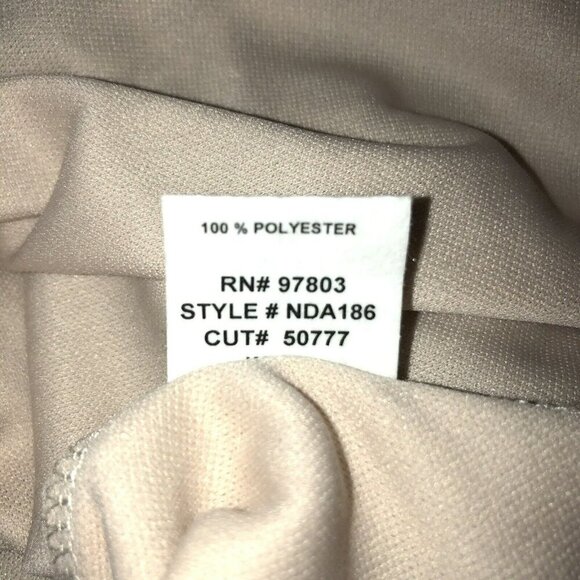 ING Blue White Tunic Top Dress Size Small S Bell Sleeves Scoop Neck - Picture 11 of 11